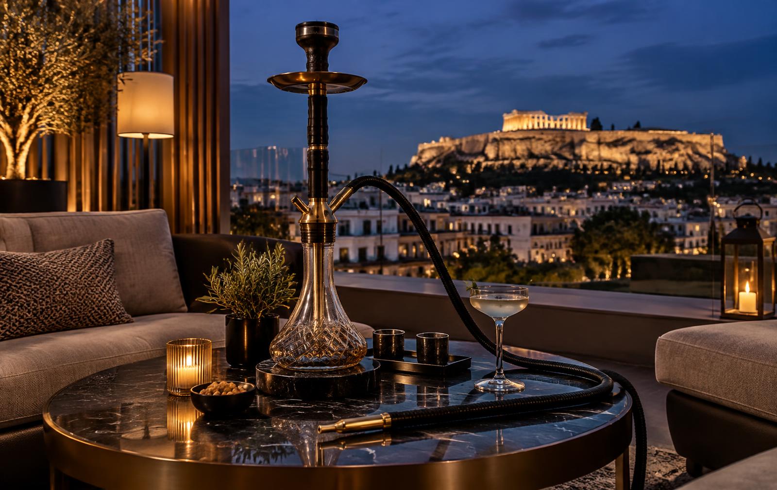 Premium hookah in Athens